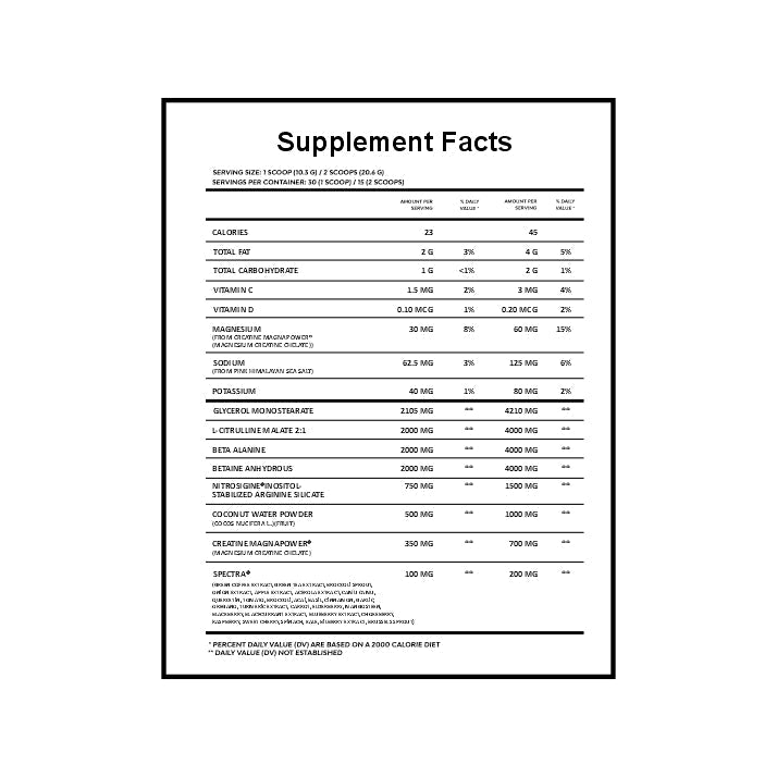 PUMP Darkside (Muscle Volume) - HYPD SUPPS