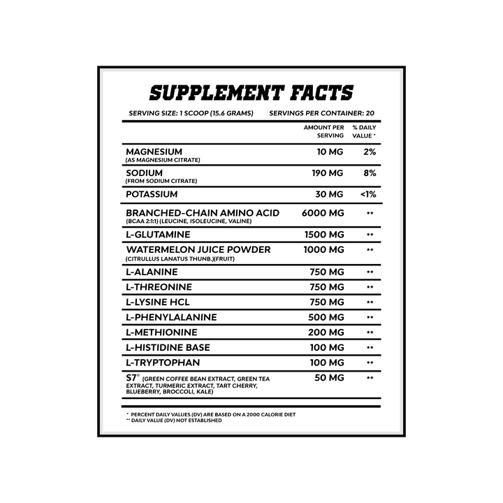 R&R (BCAA, EAA + Recovery & Hydration) - HYPD SUPPS